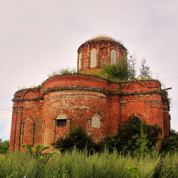 Церковь Троицы Живоначальной села Рудинка Скопинского района 