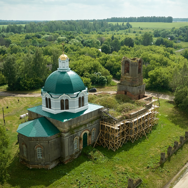Церковь Богоявления Господня села Чурики Михайловского района